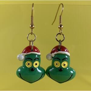 THE GRINCH WHO STOLE CHRISTMAS FASHION STATEMENT HOLIDAY DANGLE EARRINGS